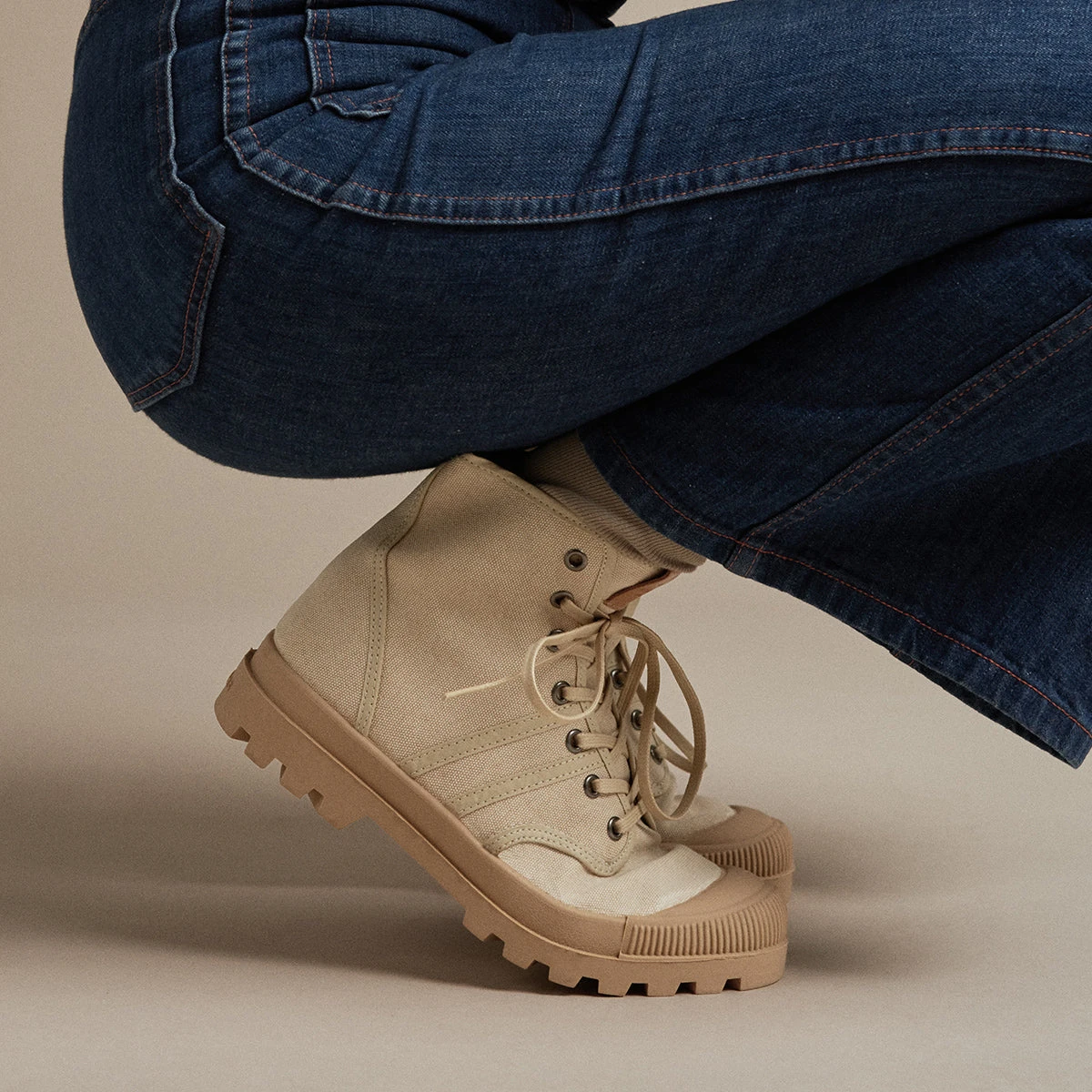 Pataugas AUTHENTIQUE/T F4G ECRU – Image 3