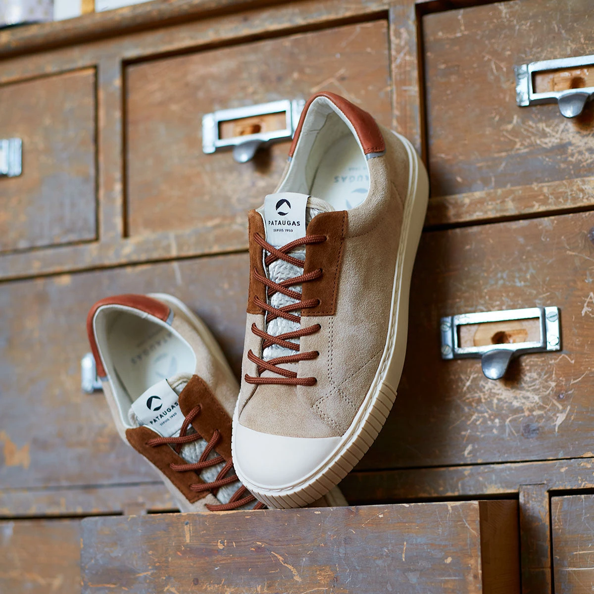 Pataugas ARAN/S F4H BEIGE/CAMEL – Image 2