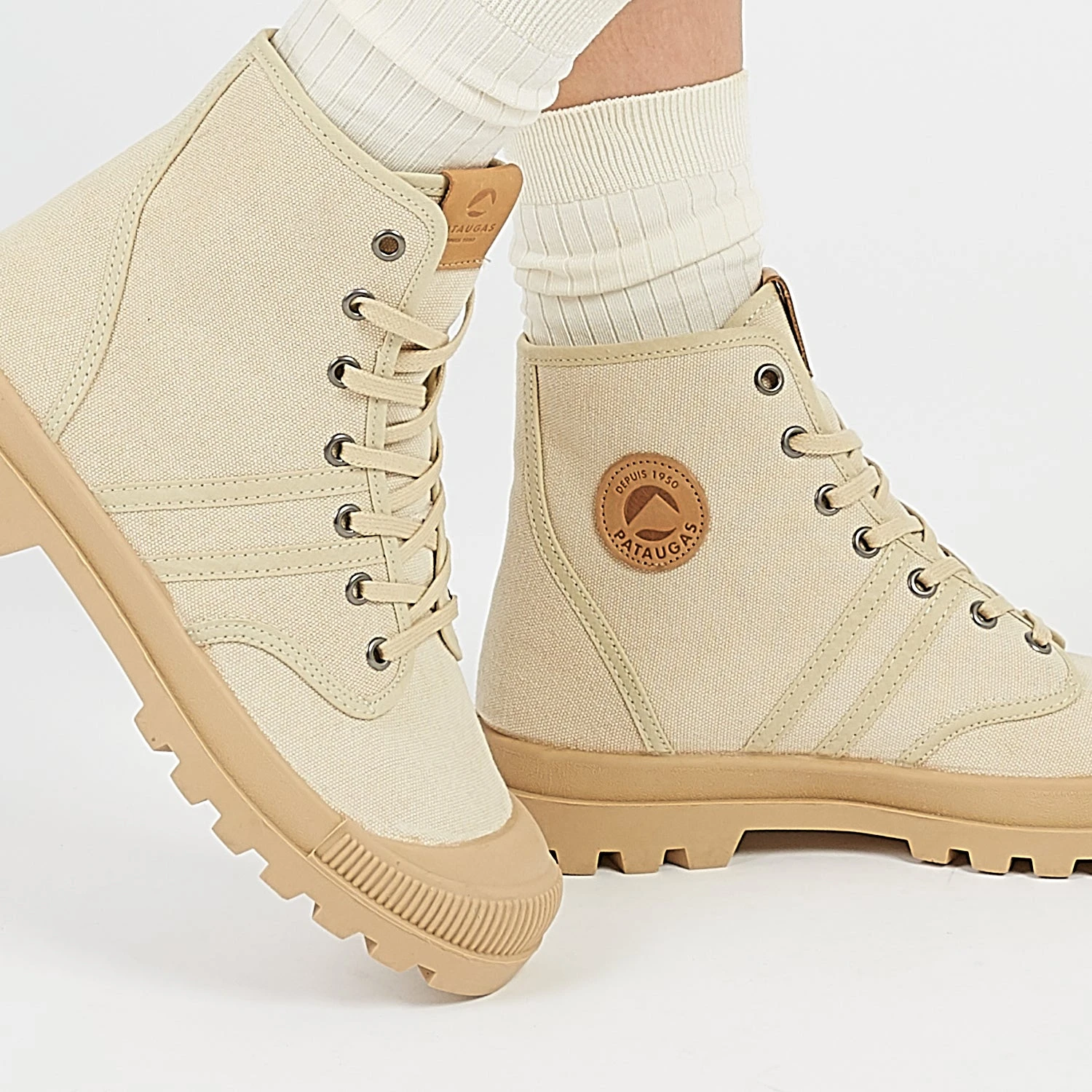 Pataugas AUTHENTIQUE/T F4G ECRU – Image 8